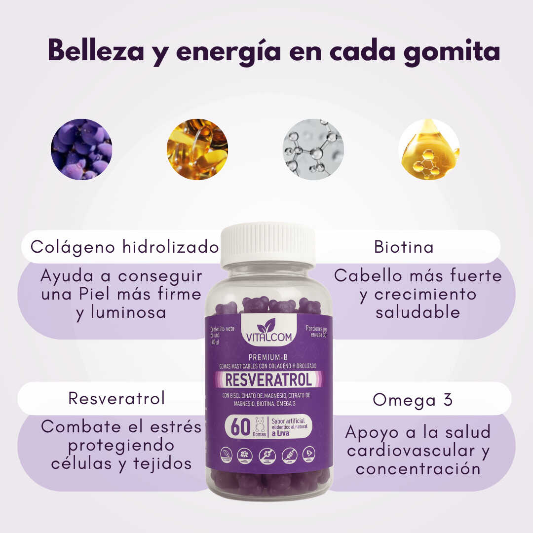 Gomitas RESVERATROL