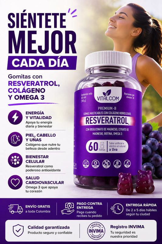 Gomitas RESVERATROL