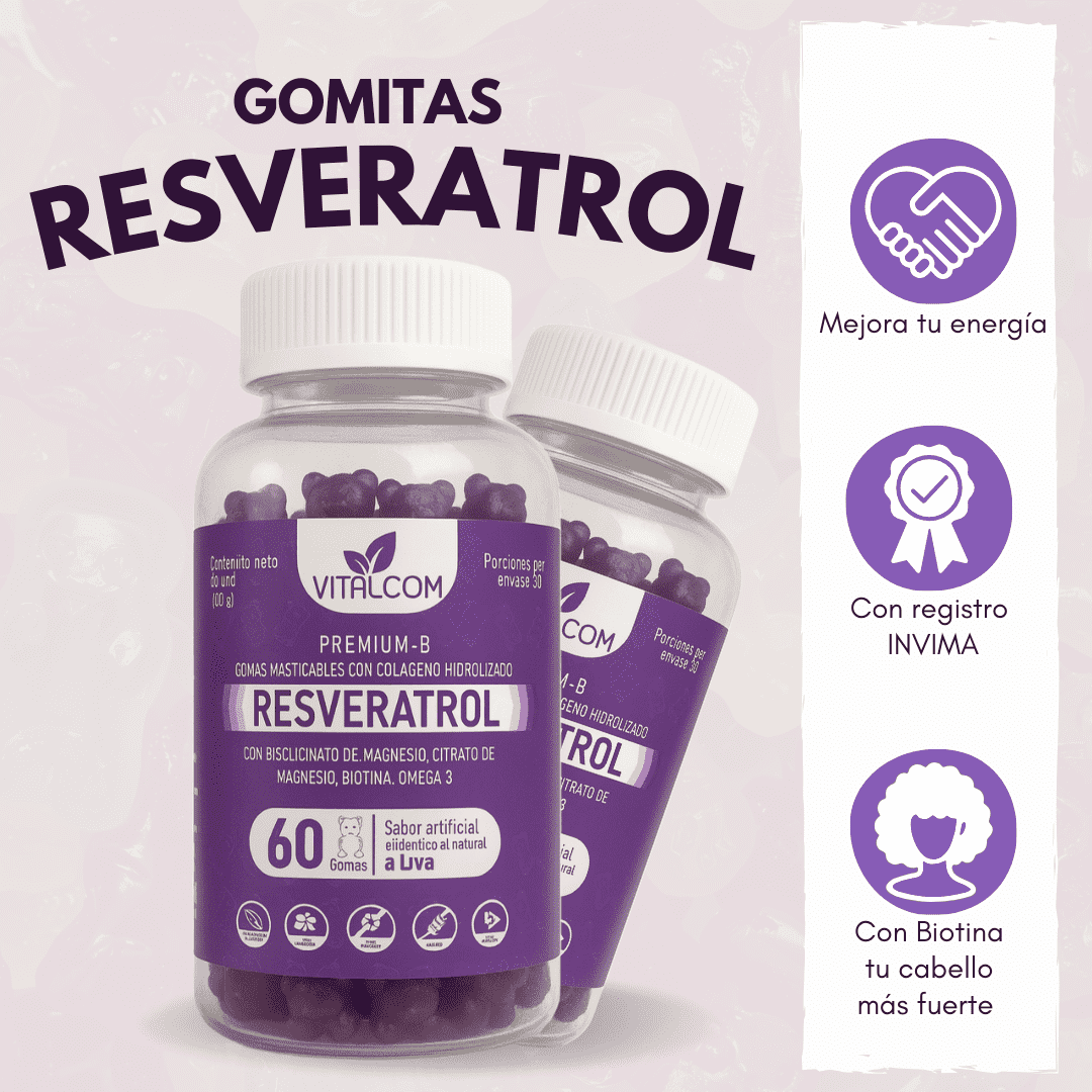 Gomitas RESVERATROL