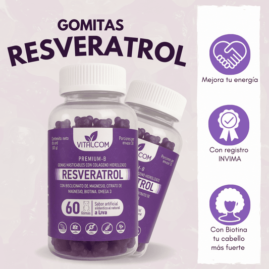 Gomitas RESVERATROL