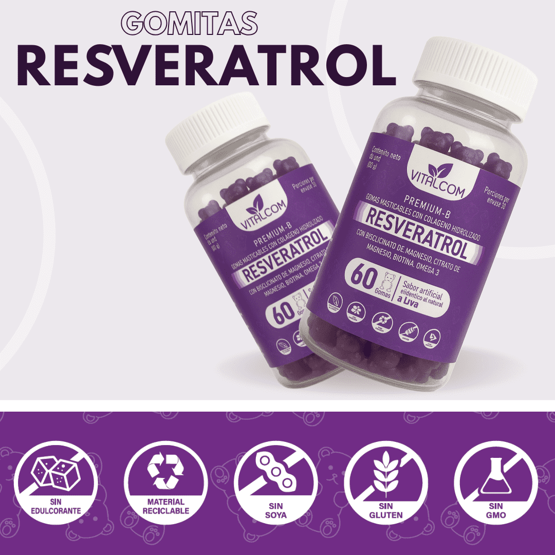 Gomitas RESVERATROL